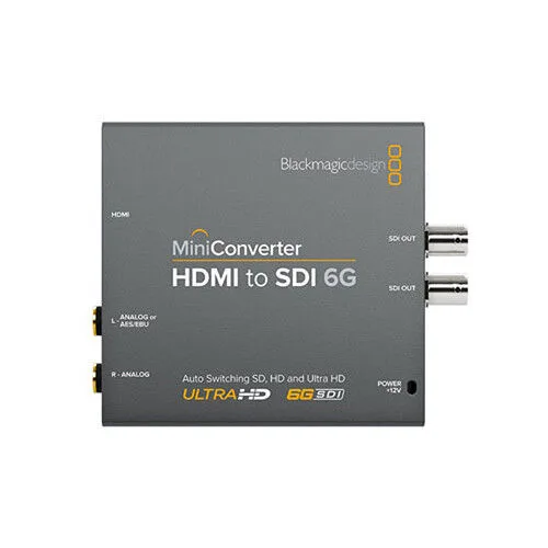 Mini Convertidor HDMI a SDI 6G
