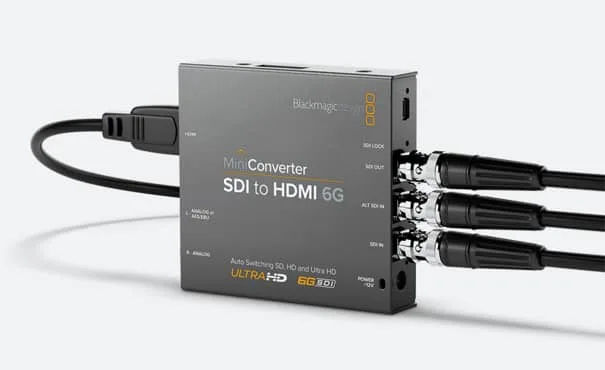Mini Convertidor SDI a HDMI 6g