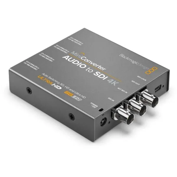 Mini Convertidor audio a SDI 4k