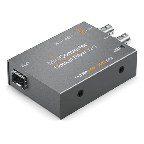 Mini Convertidor fibra optica 12g