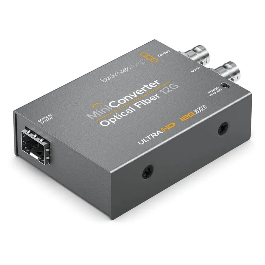 Mini Convertidor fibra optica 12g