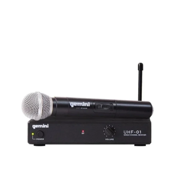 Micrófono Gemini UHF 01M F3 Inalámbrico