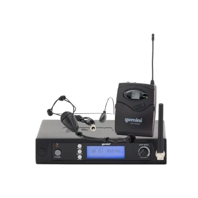 Micrófono Gemini UHF 6100HL R2 Inalámbrico