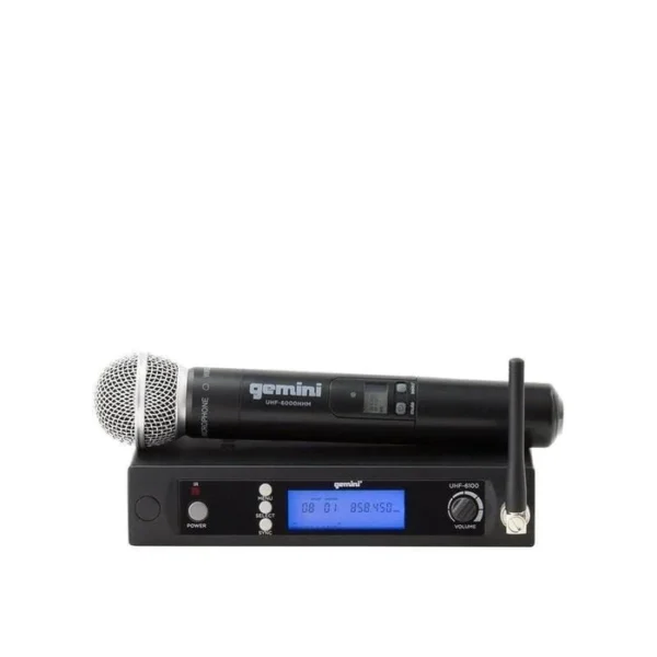 Micrófono Gemini UHF 6100M R2 Inalámbrico