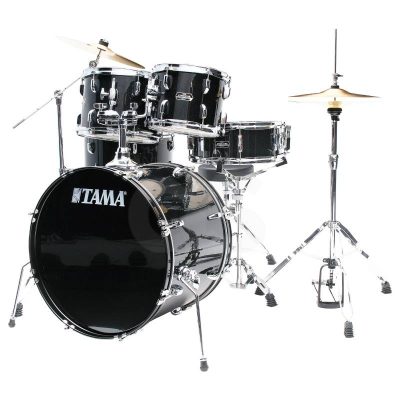 Bateria Tama Stagestar ST52H5C BNS negra 5 PC Duosonic Bogota