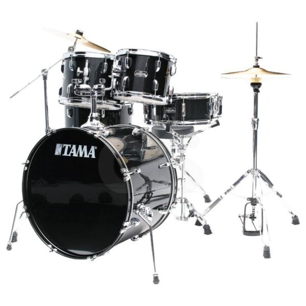 Bateria Tama Stagestar ST52H5C BNS negra 5 PC Duosonic Bogota