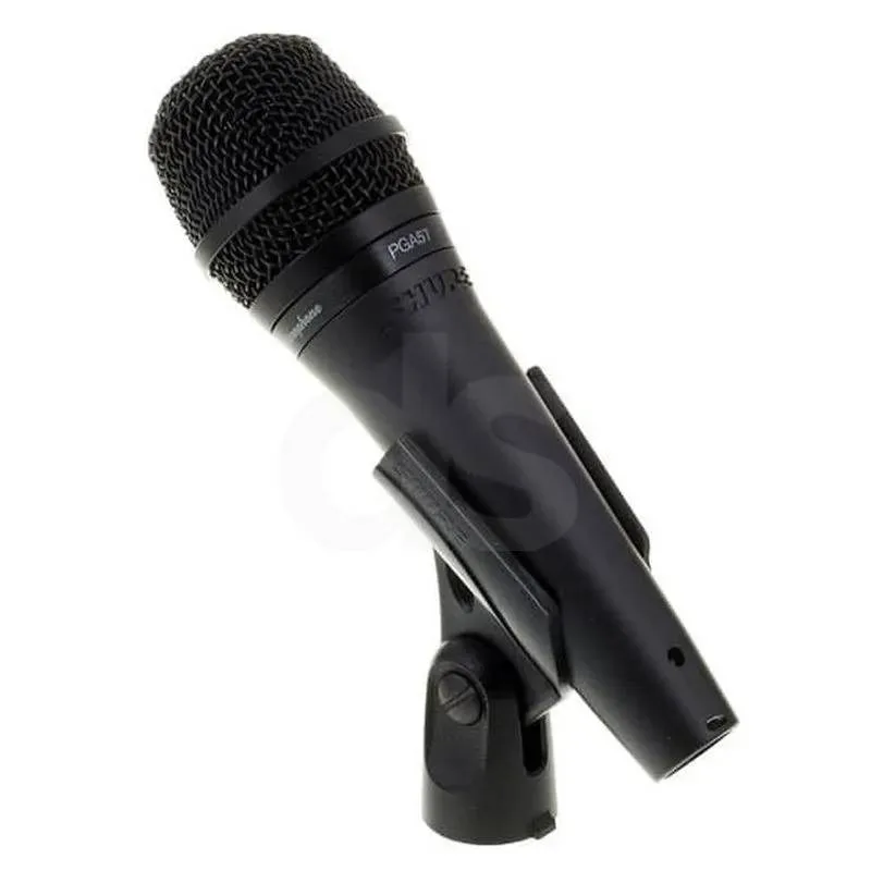 Micrófono Shure PGA57 XLR cardioide instrumento Duosonic Bogota