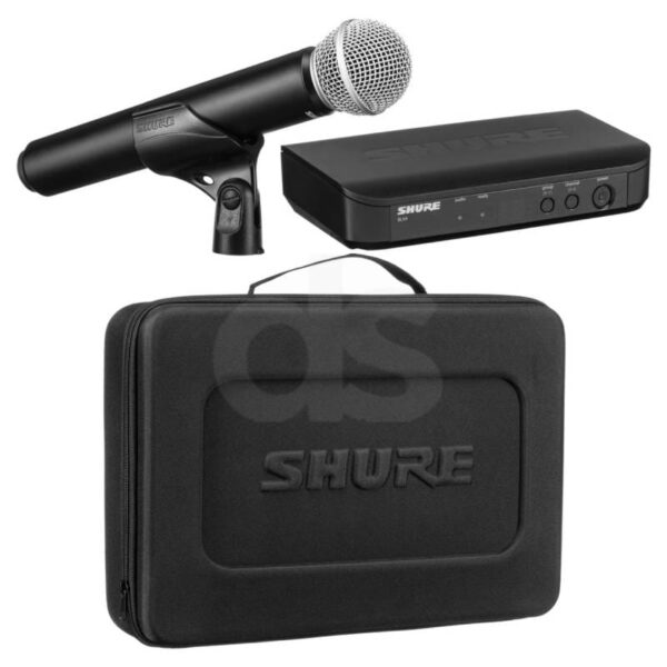 Micrófono inalámbrico Shure BLX24R SM58 H9 Duosonic Bogota