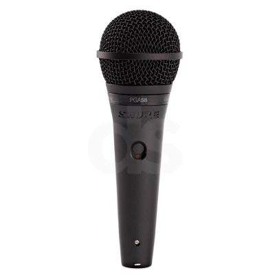 Micrófono vocal Shure PGA58 LC dinámico cardioide Duosonic Bogota