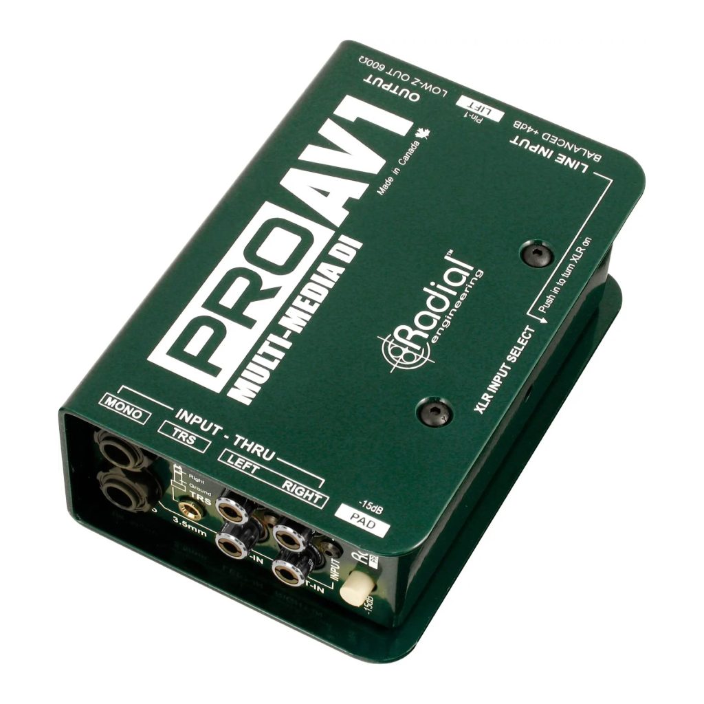 Caja Directa Activa Radial PROAV1