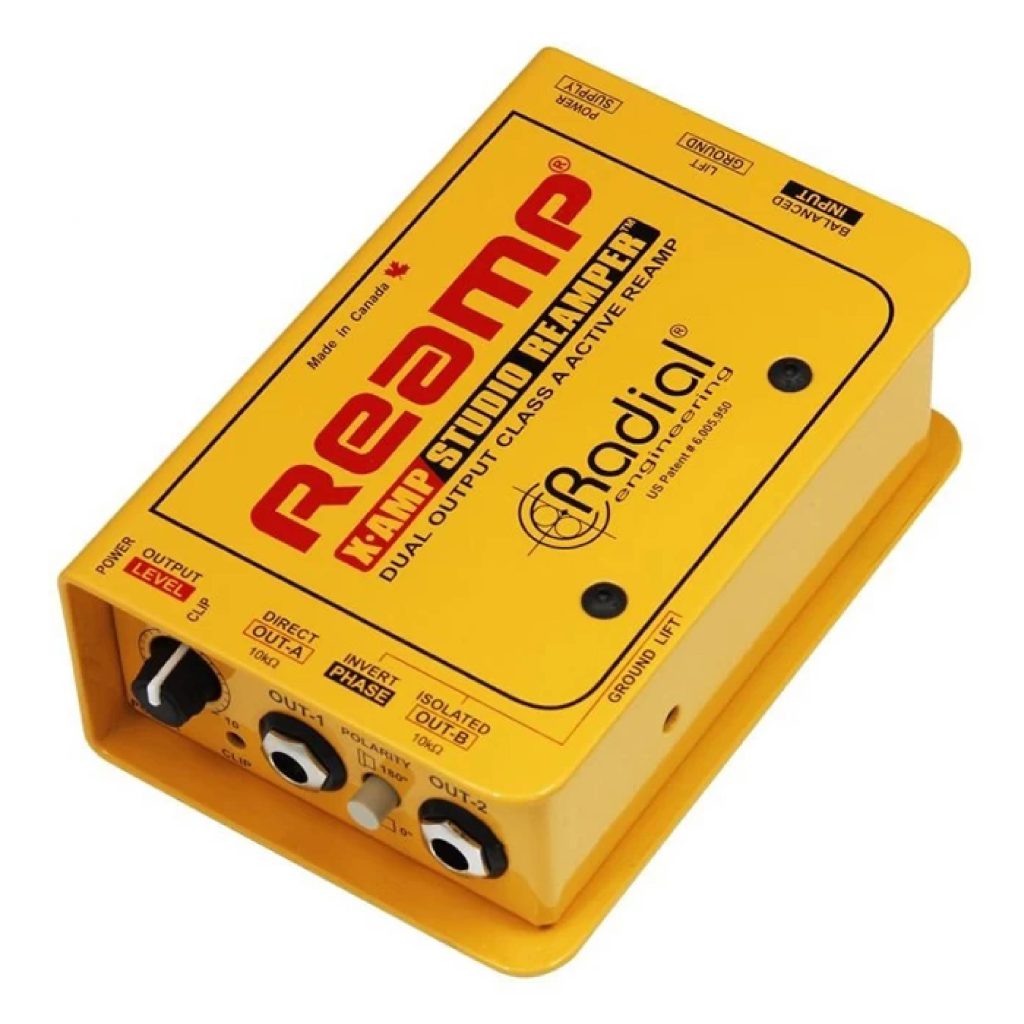 Reamplificador Radial X-AMP STUDIO REAMPER