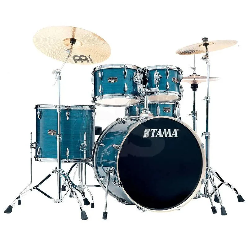 Batería Tama IP52H6W HLB azul 5 CP atril silla Duosonic Bogota