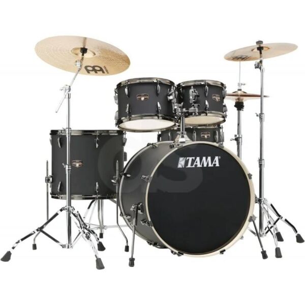 Batería Tama IP52H6WBN BOB negra 5 PC atril silla Duosonic Bogota