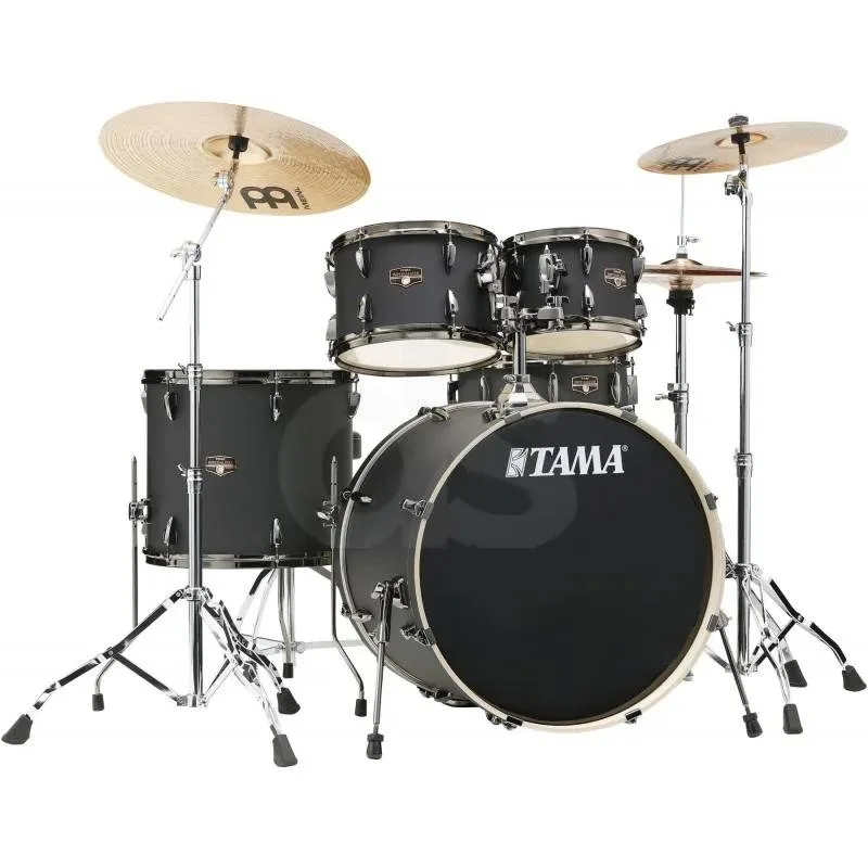 Batería Tama IP52H6WBN BOB negra 5 PC atril silla Duosonic Bogota