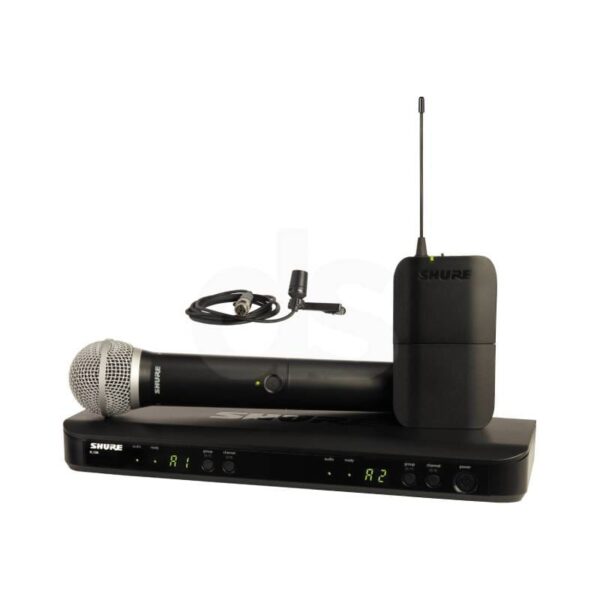 Micrófono inalámbrico Shure BLX1288 CVL J10 Duosonic Bogota