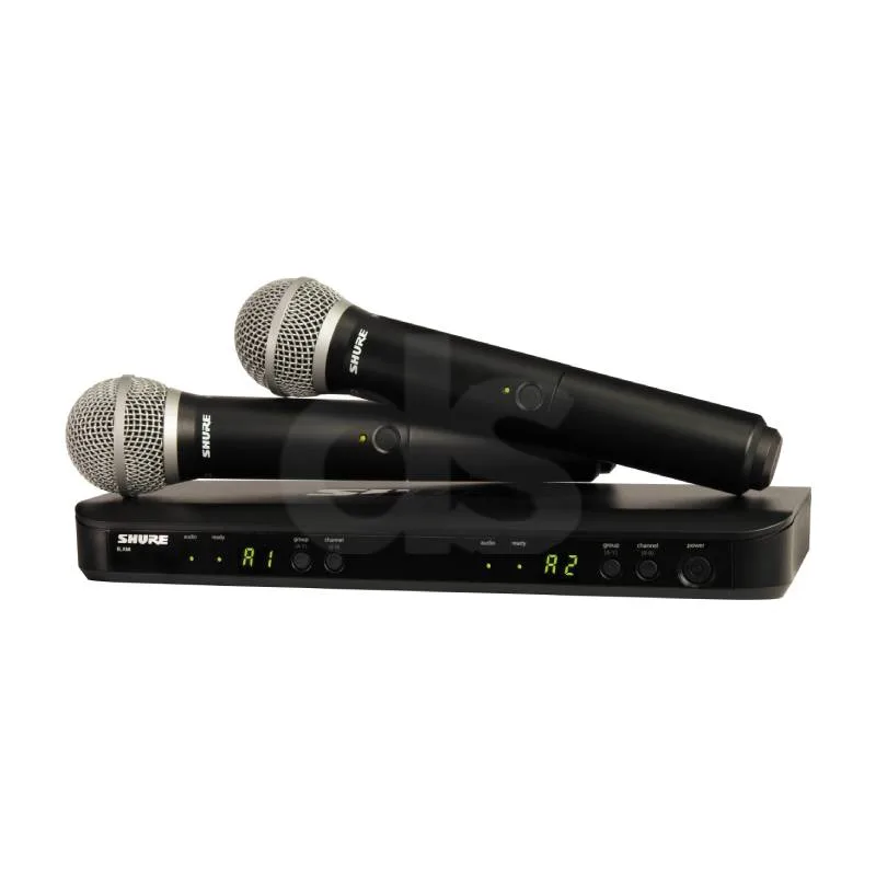 Micrófono inalámbrico Shure BLX288 PG58 J10 Duosonic Bogota