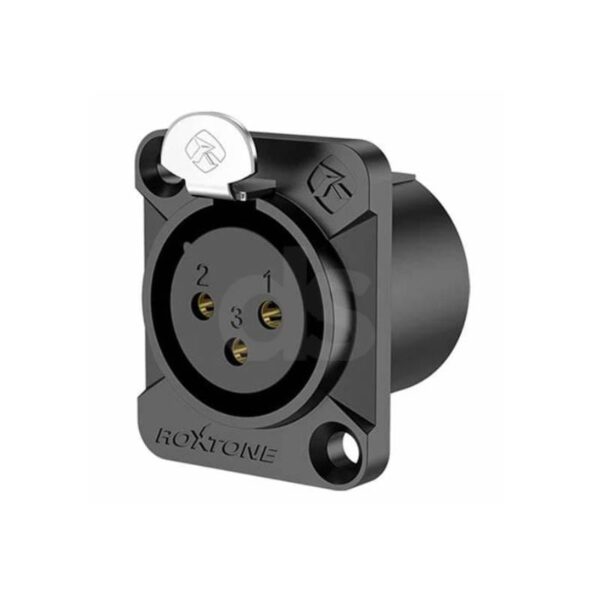 Socket Jack Roxtone RX3FD BG XLR Macho Chasis Duosonic Bogota