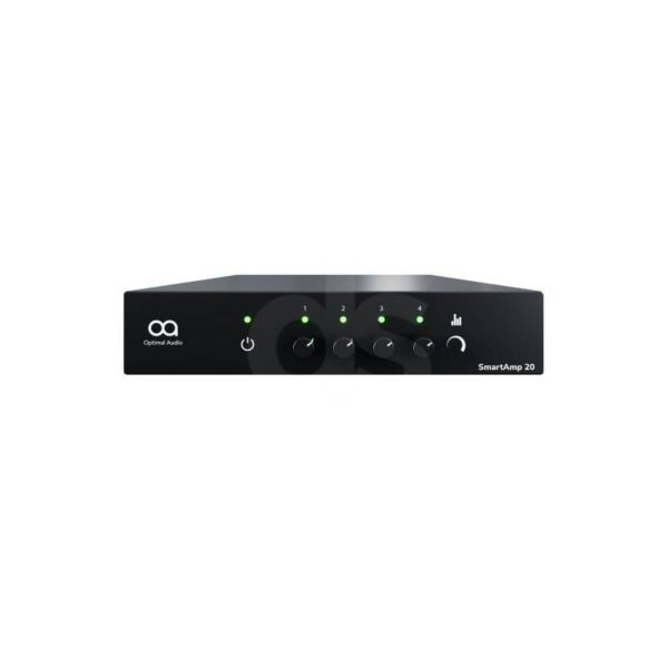Amplificador 4 x 125W con DSP Optimal Audio SmartAmp 20 Duosonic Bogota
