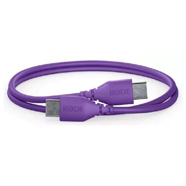 Cable RODE USB C a USB C de 30 cms SC22 morado Duosonic Bogota