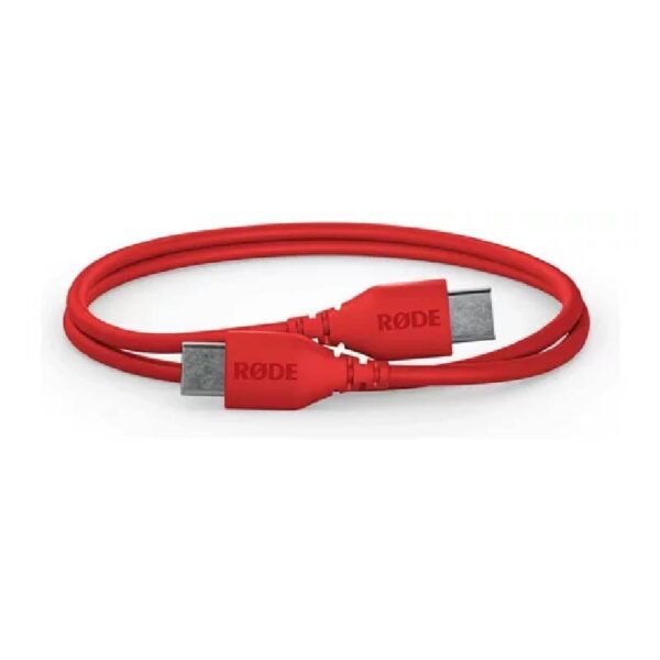 Cable RODE USB C a USB C de 30 cms SC22 rojo Duosonic Bogota
