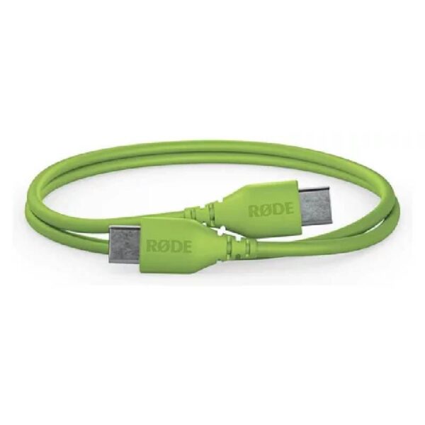 Cable RODE USB C a USB C de 30 cms SC22 verde Duosonic Bogota