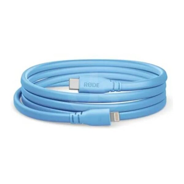 Cable RODE lightning a USB C de 1.5 MTS SC19 azul Duosonic Bogota