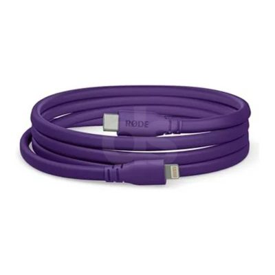 Cable RODE lightning a USB C de 1.5 MTS SC19 morado Duosonic Bogota