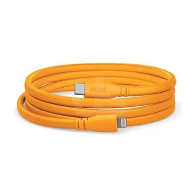 Cable RODE lightning a USB C de 1.5 MTS SC19 naranja Duosonic Bogota