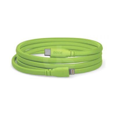 Cable RODE lightning a USB C de 1.5 MTS SC19 verde Duosonic Bogota