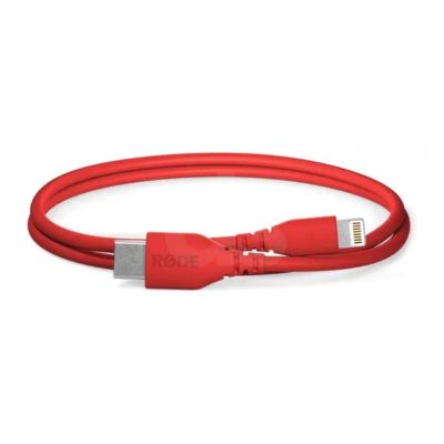 Cable RODE lightning a USBC C de 30 cms SC21 rojo Duosonic Bogota