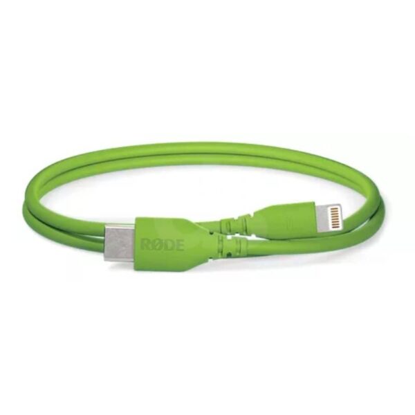 Cable RODE lightning a USBC C de 30 cms SC21 verde Duosonic Bogota