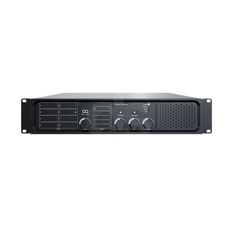 Controlador de audio de 8 zonas Optimal Audio Zone 8P Duosonic Bogota