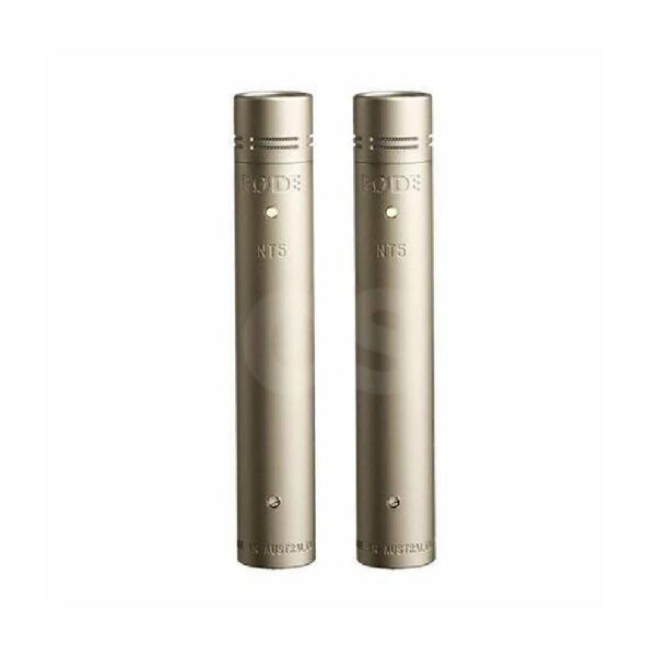 Dos micrófonos de condensador RODE NT5 MATCHED PAIR Duosonic Bogota