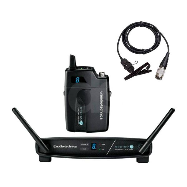 Sistema inalámbrico digital Audiotechnica ATW 1101 + AT831cW Duosonic Bogota