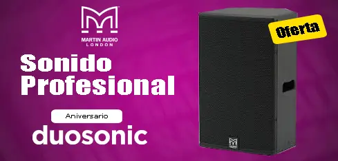 aniversario martin audio duosonic