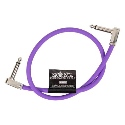 Cable Ernie Ball 18IN P06449 flexible púrpura Duosonic Bogota