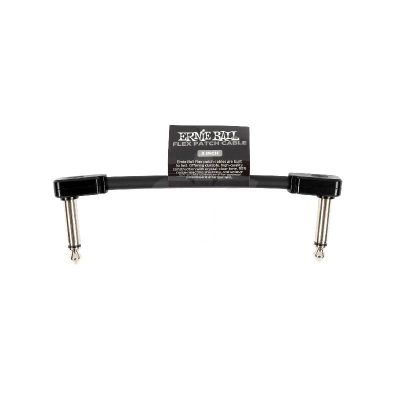 Cable Ernie Ball 3IN P06438 flexible negro Duosonic Bogota