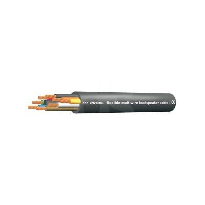 Cable encauchetado trenzado Proel HPC680BK