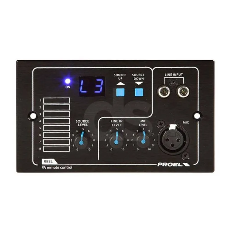 Control remoto con audio de pared Proel R88L Duosonic Bogota