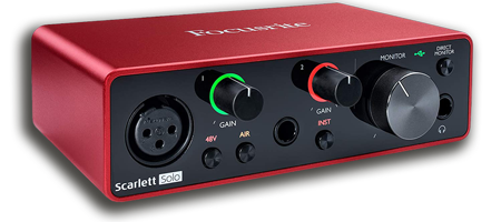 interfaz de audio duosonic