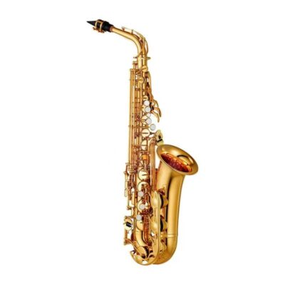 Saxofón alto dorado standar Eb Yamaha YAS280 Duosonic Bogota