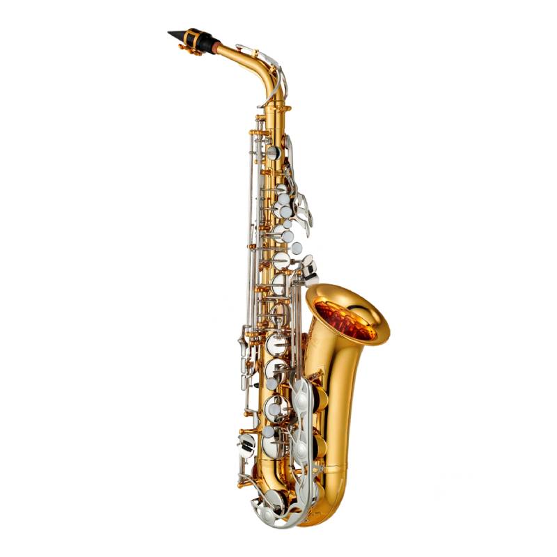 Saxofón alto standar dorado Eb Yamaha YAS26 Duosonic Bogota