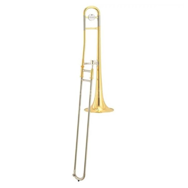 Trombón tenor dorado standard Yamaha YSL354E Duosonic Bogota