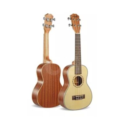 Ukelele tenor pino Ayson HM100T con estuche semiduro fino Duosonic Bogota