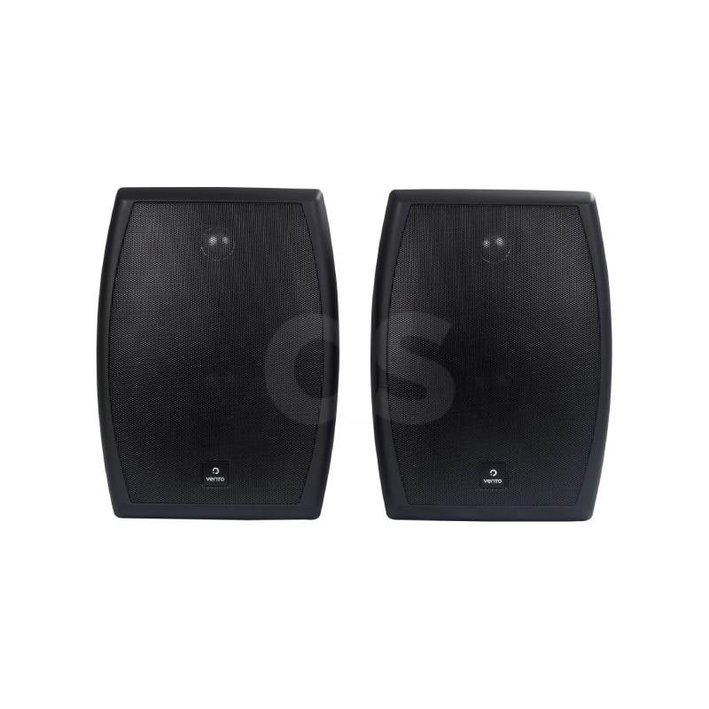 Altavoz para uso en exterior Vento DK4 negro (par) Duosonic Bogota