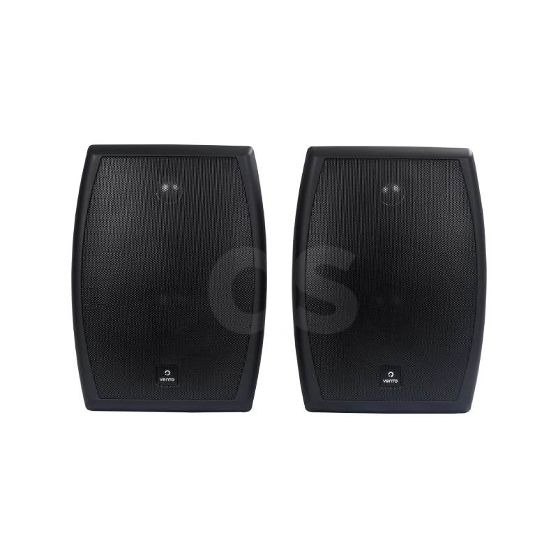 Altavoz para uso en exterior Vento DK5 negro (par) Duosonic Bogota