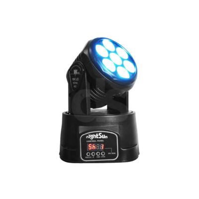 Cabeza móvil 7x10W NightSun SPB305 Duosonic Bogota
