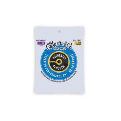 Encordado Martin MA175 Guitarra Acustica T 11 52 PACK 3 Duosonic Bogota