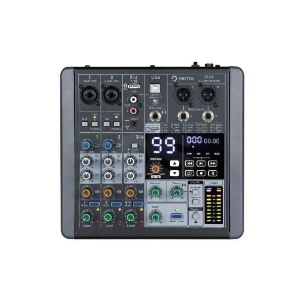 Mezclador de 4 canales con interface y efectos Vento M4X Duosonic Bogota
