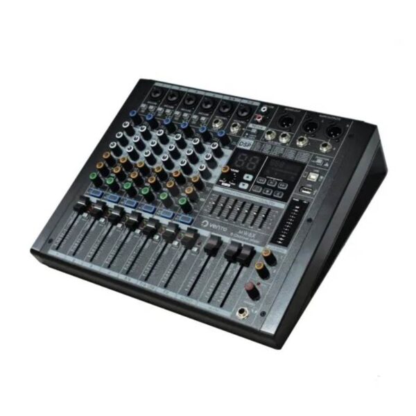 Mezclador de 8 canales con interface y efectos Vento MW8X Duosonic Bogota